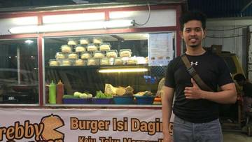 Kisah Asjun Merintis Krebby Burger dari Nol