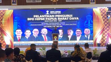 Wagub Ahmad Nausrau Sebut HIPMI-PBD Sebagai Agen Perubahan
