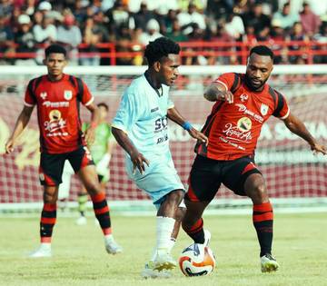 Laga Ekshibisi, Persipura Taklukkan Sorong Raya 3-0