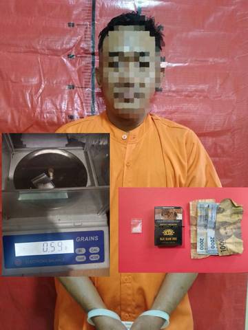 Budak Sabu yang Dibekuk Polsek Saronggi Terancam Penjara 5 Tahun