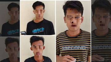 Polsek Dungkek, Sumenep Bekuk 3 Budak Sabu