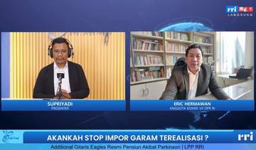 Kebijakan Stop Impor Pangan, Eric: Terobosan Bagus