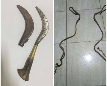 BB yang Diamankankan dari 2 Pelaku Pencuri Sapi di Sumenep