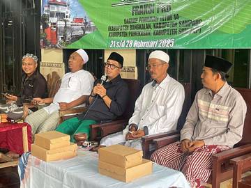 Serap Aspirasi, Nur Faizin Komitmen Kawal Aspirasi Pesantren