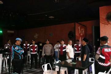 Polres Sumenep Razia Tempat Hiburan