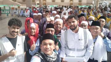 JCH Kloter 25 mulai Laksanakan Umroh Wajid
