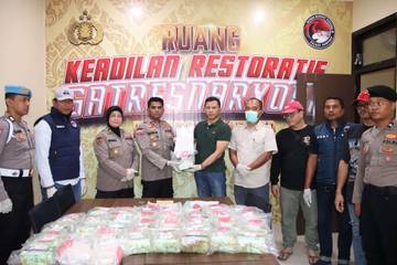 Sabu 35 Kg Sumenep Diserahkan ke Polda Jatim
