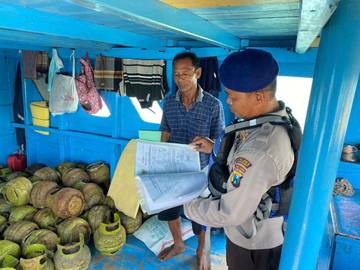 Satpolairud Sumenep Patroli Cegah Konflik di Laut