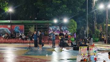 Taman Adipura Sumenep Jadi Destinasi Favorit Malam Minggu