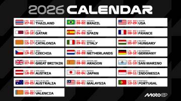 MotoGP Umumkan Kalender 2026: Brasil Kembali Masuk Jadwal