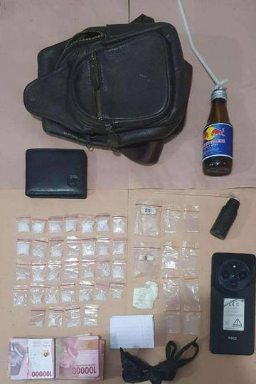 Ini BB Sabu Dari Pengedar Dibekuk di Sapeken