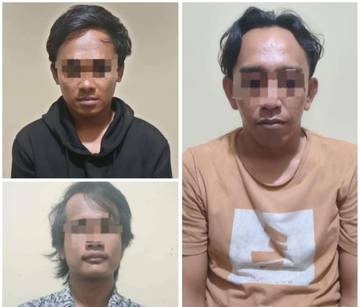 Polsek Lenteng Tangkap 3 Pelaku Pencurian