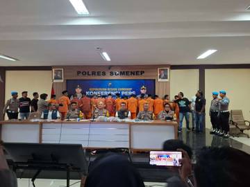 Ratusan Gram Sabu Disita Satresnarkoba Polres Sumenep