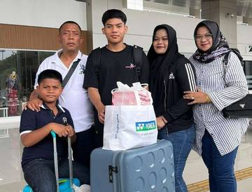 Orang Tua Ubed Optimis Putranya Maksimal di Istora