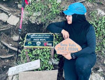 Pesona Gunung Kawi Watu Tulis Bagi Pendaki Pemula