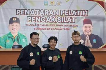  Tiga Pelatih Silat Sumenep Ikuti Penataran IPSI Jatim