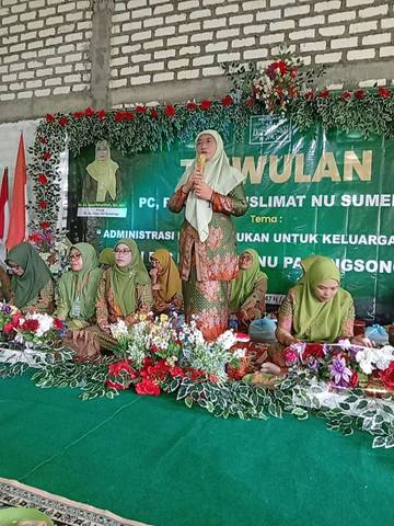 Muslimat NU Sumenep Perkuat Silaturahmi Lewat Kegiatan Triwulan