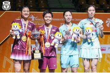 Ganda Putri Indonesia Juara Thailand Masters 2026