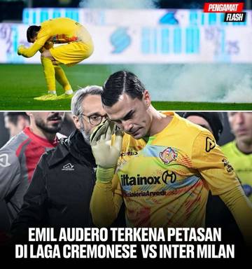 Kondisi Emil Audero Cukup Bagus Usai Terkena Petasan