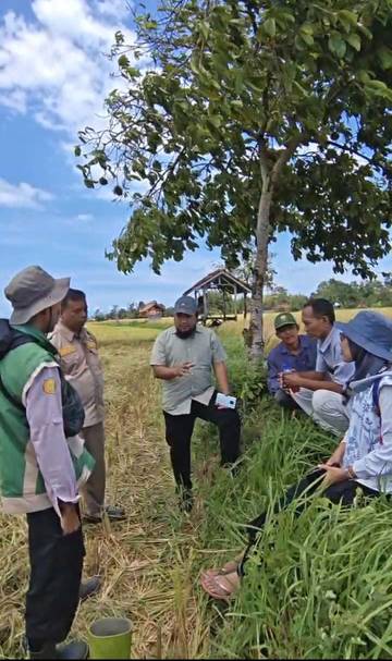 Kementan RI Pantau Pemanfaatan Alsintan Brigade Pangan Ambunten