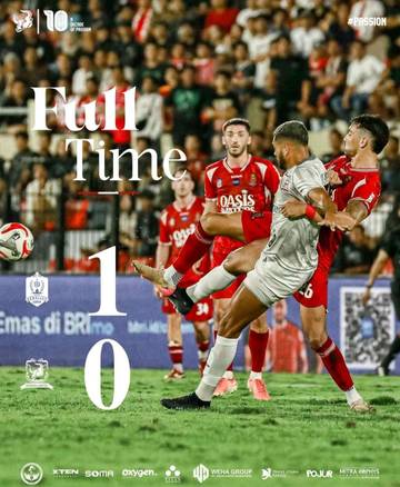 Madura United Tunduk 1-0 Melalui Gol Bunuh Diri