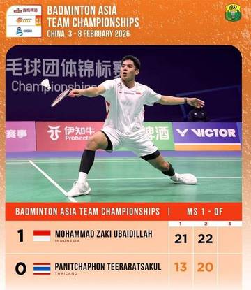 Tim Putra Bulu Tangkis Asal Madura, Permalukan Thailand