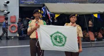 Dua Pramuka Garuda Sumenep Ikuti Perkemahan Kadet Nasional