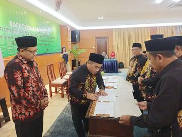 Kemenag Sumenep Perkuat Akuntabilitas Lewat Raker Perkin 2026