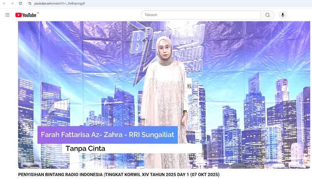 Novan & Fara Tampil Daring, Siap Terima Result