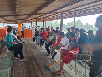 DPRD Bangka Support Anggaran Renovasi Stadion Orom Sungailiat