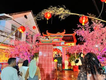 Spot Selfie di Festival Imlek Ceria Bangka