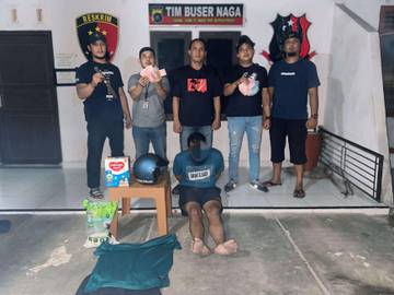 Gasak Celengan, Pria di Pangkalpinang Ditangkap Tim Naga