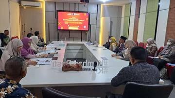 Kanwil Kemenkum Babel Harmonisasi Dua Raperbup Bangka Tengah