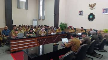 Kejari Beltim Adakan Rakor Pelaksanaan Jaga Desa 