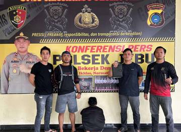 Polsek Jebus Berhasil Ungkap Dua Kasus Pencurian