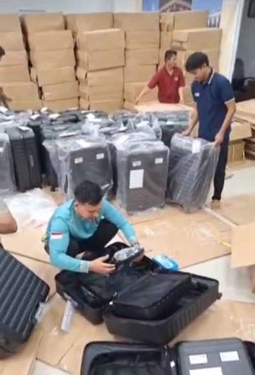 Semua Koper Sudah Disalurkan ke Jemaah Haji Babel