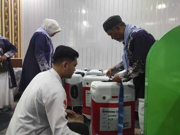 Menjelang Keberangkatan, JCH Beltim Sudah Kumpulkan Koper