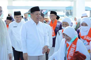 Gubernur Lepas Calon Jemaah Haji Bangka Belitung 