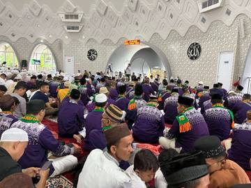 JCH Pangkalpinang Menginap Satu Malam di Asrama Haji Babel