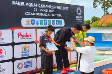 276 Atlet Renang Ikuti Babel Aquatic Championship 2025