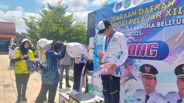 Pangkalpinang Juara Umum, Cabor Renang Kejurda Pelajar Babel