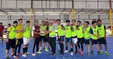 Tim Futsal RRI Sungailiat Juara 1 Liga Komunikasi
