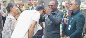 Arka Kinari Tiba di Belitung Bawa Pesan Lingkungan