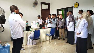 Puskesmas Air Saga Targetkan CKG Untuk Ribuan Siswa