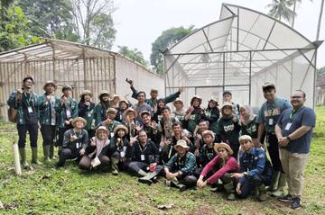 Pramuka Kwarcab Bangka Ikuti Pelatihan Petani Keren FAO 