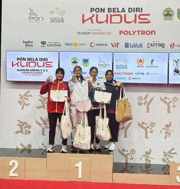 Pesilat Muda Babel Raih Perunggu PON Beladiri 2025