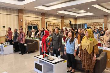 125 CPNS Pemkab Bangka Ikuti Sosialisasi Anti Korupsi