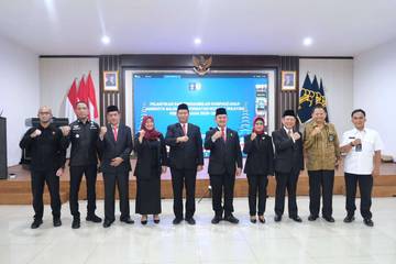 Majelis Kehormatan Notaris Babel Periode 2025-2028 dilantik