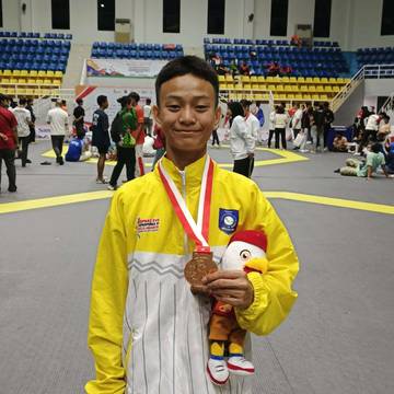 Keyzo Raih Perunggu Kedua Cabor Taekwondo POPNAS XVII 