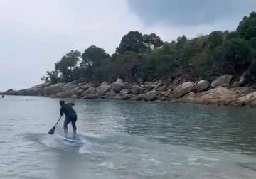  Dua Atlet Dayung Bangka Mengikuti Festival Burung Mandi